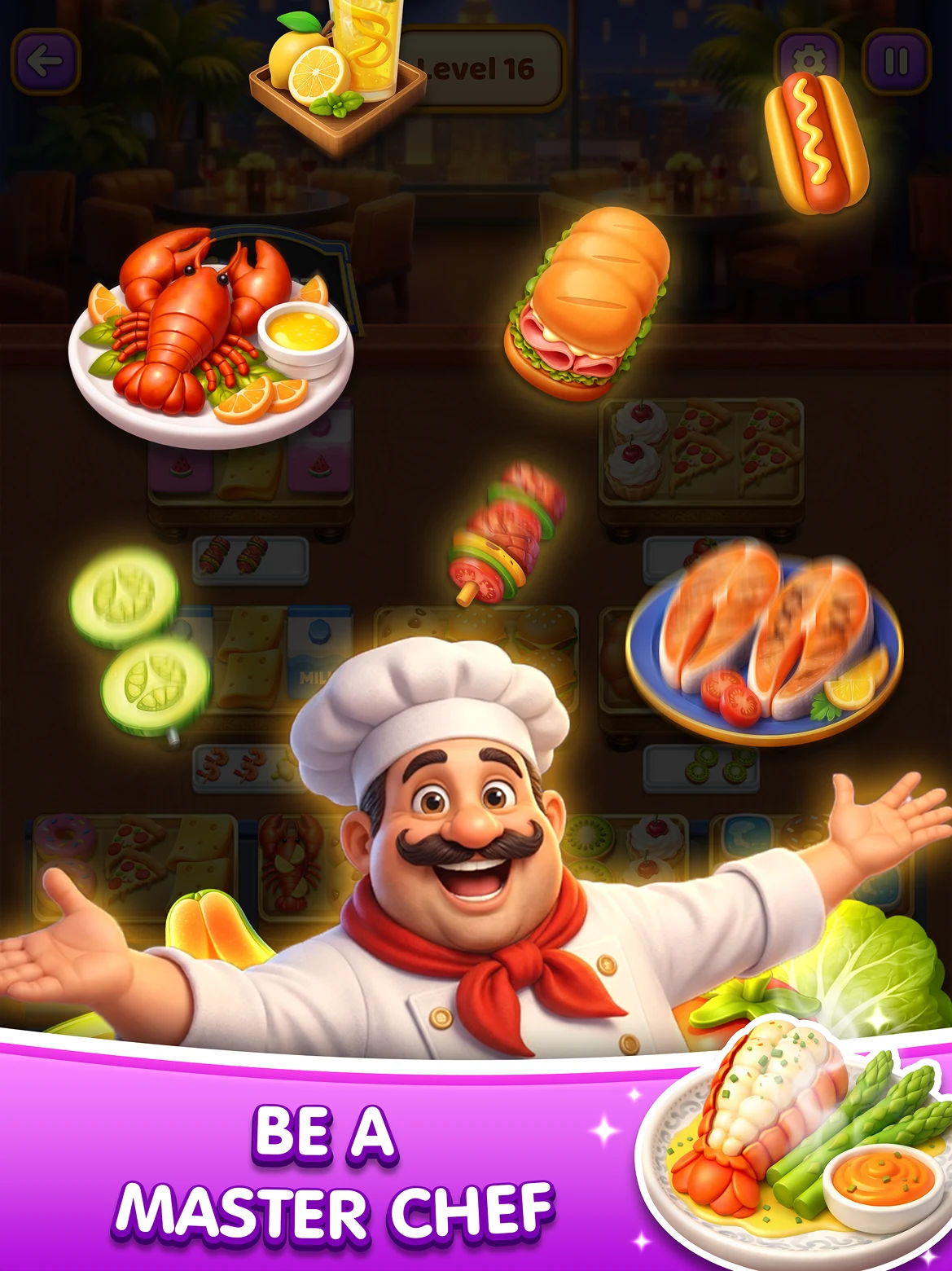 Go Chef : Food & Grill Match screenshot