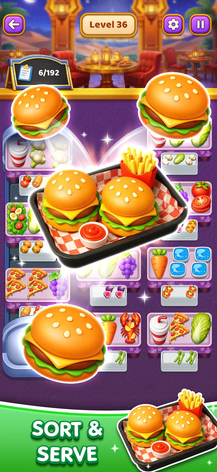Go Chef : Food & Grill Match screenshot
