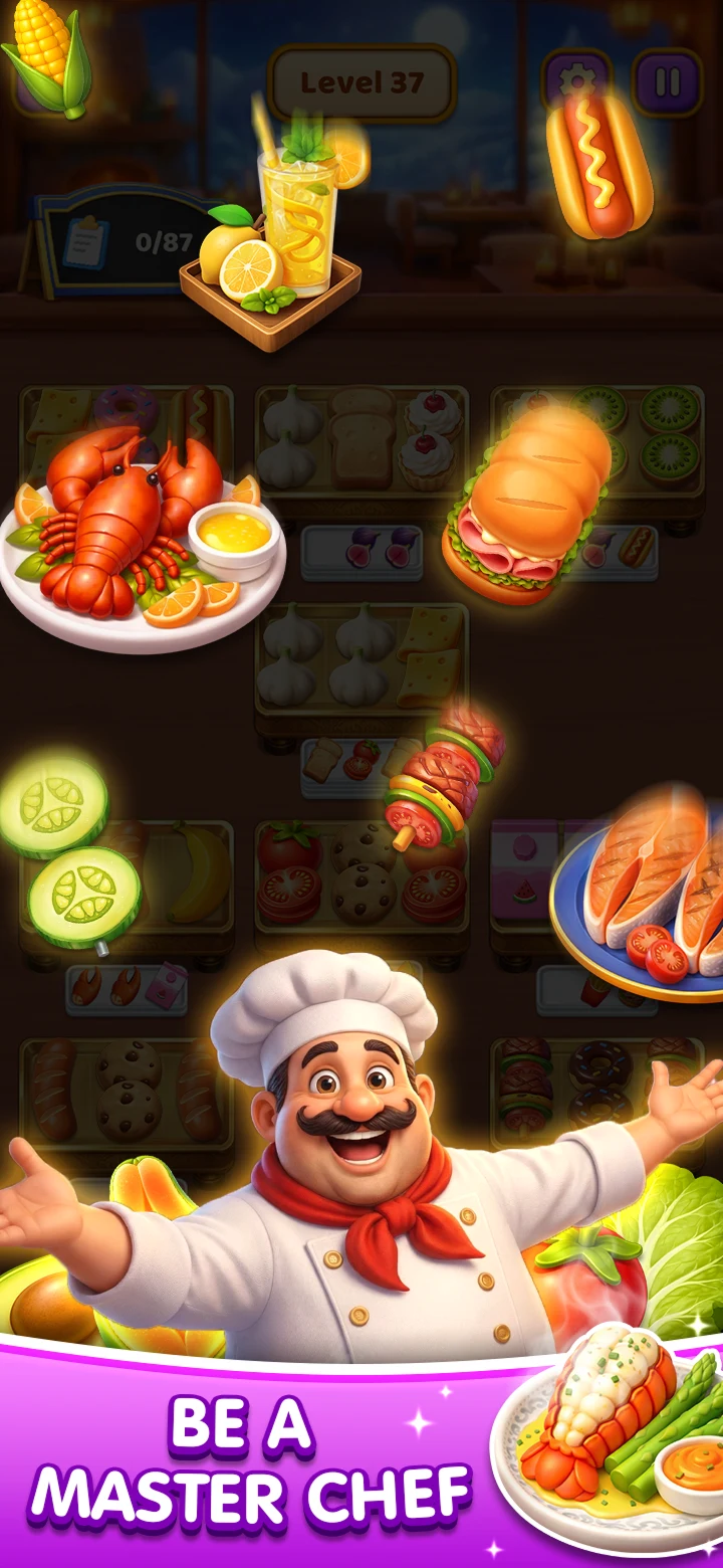 Go Chef : Food & Grill Match screenshot