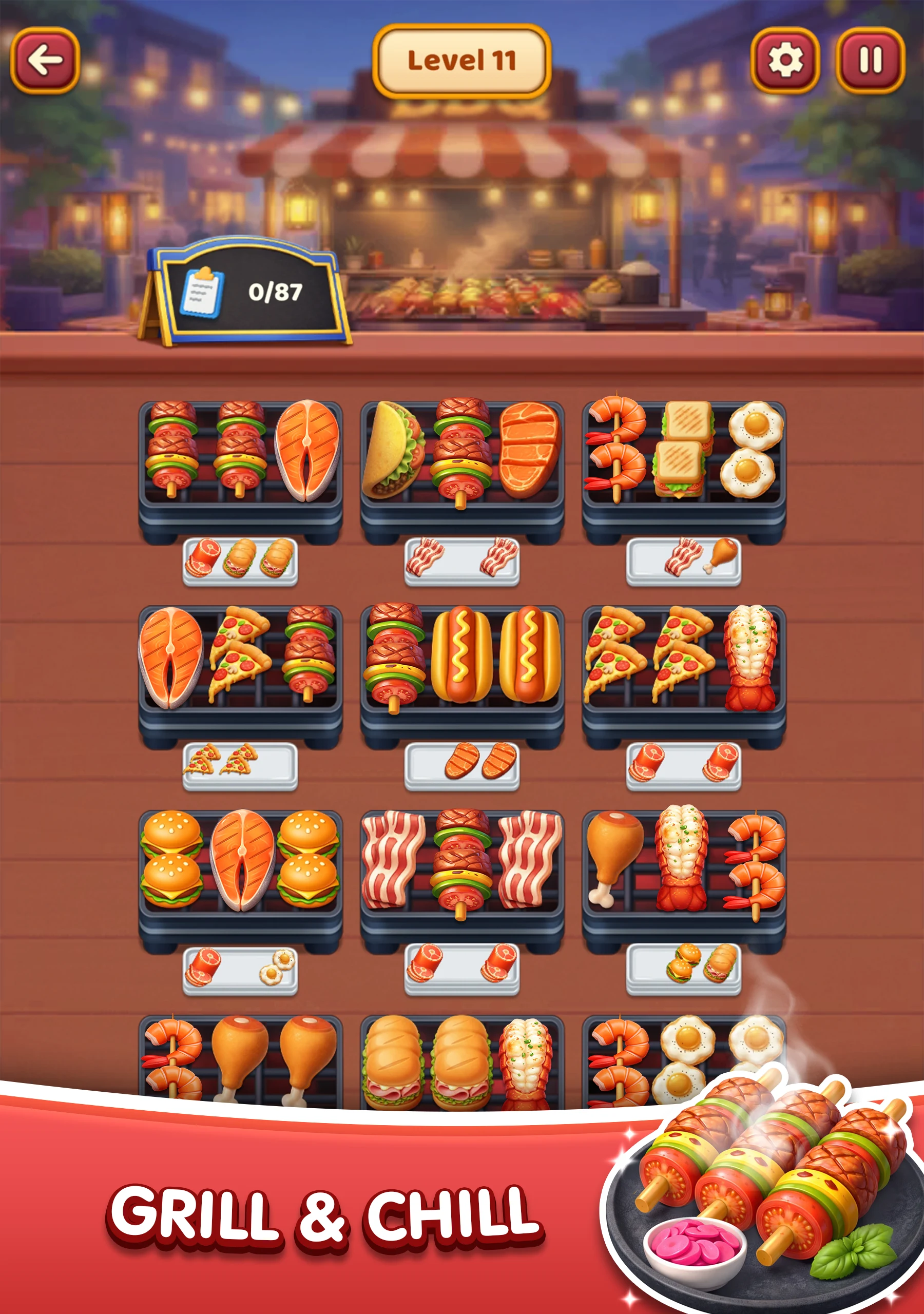 Go Chef : Food & Grill Match screenshot